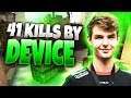 CS:GO - dev1ce 41 kills on Mirage @ FACEIT