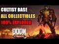 Cultist Base All Collectibles, Secret Areas and Extra Lifes Doom Eternal
