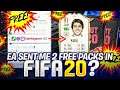EA Sent out Free Packs in FIFA 20?