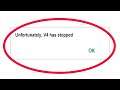 Fix Unfortunately V4 Has Stopped Error in Android & Ios Mobile Phone