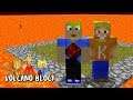 Gestrandet mit LPmitKev im Vulkan! Neues Projekt! - Minecraft Volcano Block #01