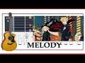 Guitar Tab -『Tokyo Revengers OP』Cry Baby - Official髭男dism | Melody Tutorial Sheet #Anp