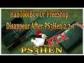 How To Fix HanToolBox Or FreeShop Disappear After PS3Hen Update 2.2.1