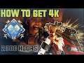 HOW TO GET 4K BADGE ON APEX LEGENDS