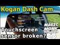 Kogan Rear View Mirror Dash Cam Part 3 - Touchscreen sensor broken? Format SD Card