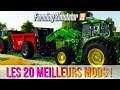 Les 20 meilleurs mods + AGRIFRANCE V2 ! (Farming Simulator 19 LIVE)