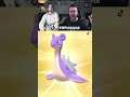 MY FIANCÉE AND I BOTH REACT TO GETTING SHINY LAPRAS LIVE!! · Pokémon YouTube #Shorts