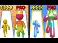 NOOB vs PRO in Giant Rush vs NOOB vs PRO in Blob Runner 3D