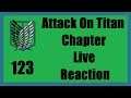 Paradisians Forever! | Attack On Titan Chapter 123 Live Reaction