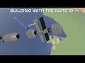 SimpleRockets 2 Mobile - Building with the Note 10 Plus