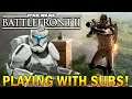 Star Wars Battlefront 2 LIVE! DOUBLE XP! Playing With Subs!!!