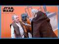 Star Wars The Black Series CANTINA SHOWDOWN (DR. EVAZAN, PONDA BABA, OBI-WAN) Action Figure Review
