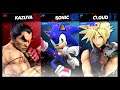Super Smash Bros Ultimate Amiibo Fights – Kazuya & Co #217 Kazuya vs Sonic & Cloud