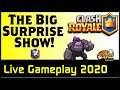 The Big Surprise Show! Clash Royale Live stream Gameplay (2020)