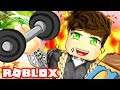 The Strongest Player in Roblox Lifting Simulator!