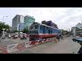 Train SE6 Saigon - Hanoi and Locomotive in Ho Chi Minh City (2020)