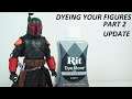 Tutorial 113 - BOBA FETT Custom Dyeing Figures UPDATE part 2