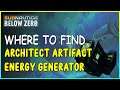 WHERE TO FIND ARCHITECT ARTIFACT ENERGY GENERATOR IN SUBNAUTICA BELOW ZERO