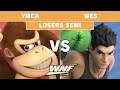 WNF 2.7 YMCA (Donkey Kong) vs Wes (Little Mac) - Losers Semis - Smash Ultimate
