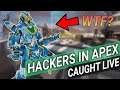 hacker Caught Live on Stream | Apex legends