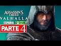 ASSASSINS CREED VALHALLA Español Parte 4 | Sin Comentarios Xbox One X Juego Completo HDR 60 Fps