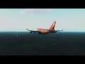 China Airlines 747-400 lands at Krabi Thailand [X-Plane 11]