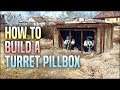 Create a Military-Style Pillbox 🧰 Fallout 4 No Mods Shop Class