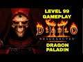 Diablo 2 Resurrected - Level 99 Updated DRAGON PALADIN - Player 8 Andariel Hell Difficulty