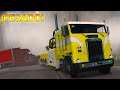 ¡DURA SITUACIÓN! - GRUA ANTIGUA LUCHA CON PESADO KENWORTH | American Truck Simulator