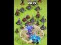 Electro Dragon VS Ultimate Defense  - All Level One - Clash of clans