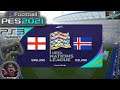 England Vs Iceland UEFA Nations League MD3 eFootball PES 21 || PS3 Gameplay Full HD 60 Fps