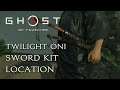 GHOST OF TSUSHIMA - Twilight Oni Sword Kit Location