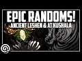 Helping EPIC randoms vs AT Kushala & Ancient Leshen | MHW (xbox)