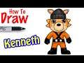 How to Draw Kenneth | Roblox Piggy