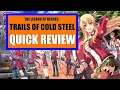 Legend of Heroes: Trails of Cold Steel - A Quick Review (Spoilers)