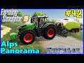Let's Play FS19, Alps Panorama With Seasons #42: Claas Quadrant Test!
