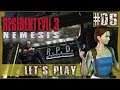 Let´s Play Resident Evil 3 Nemesis Hard #6 - Jill infectada, jogando com o Carlos