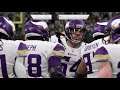 Madden NFL 20 gameplay: Minnesota Vikings vs Green Bay Packers - (Xbox One HD) [1080p60FPS]