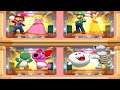 Mario Party 7 - 8 Player Ice Battle - Mario Peach vs Luigi Daisy vs Birdo Yoshi vs Dry Bones Boo