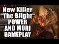 New Killer "The Blight" - Power and Mori Gameplay | Dead by Daylight PTB
