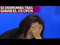 No terminaba de creérselo: Andreescu se derrumbó en sala de prensa tras ganar a Serena | Diario AS
