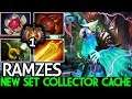Ramzes [Necrophos] New Set Collector Cache Solo Mid Gameplay 7.22 Dota 2