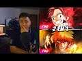 REACT Rap do Natsu - COMO SE EU FOSSE UM DRAGÃO & Rap do Ichigo - EU SOU UM SHINIGAMI | NERD HITS