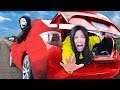 REGINA IS TRAPPED! Spending 24 Hours Stuck in Most Mysterious Hacker Car with PZ9 & his Best Friend