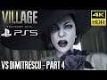 RESIDENT EVIL VILLAGE PS5 - Episode 4: Vs Dimitrescu | Walkthrough (4K 60FPS HDR) No Commentary