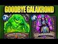 Saying Goodbye To One of my Favorite Decks | Galakrond Warlock Deck| Darkmoon Races | Hearthstone