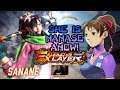 She is Nanase Anew! | Sanane - Fighting EX Layer Arcade Mode Playthrough