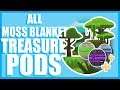 Slime Rancher-All MOSS BLANKET Treasure Pods!!!