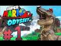 Super Mario Odyssey Part 1 - T-Rex Idiocy - Shadow The Gamer