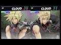 Super Smash Bros Ultimate Amiibo Fights  – Request #14033 Cloud vs Cloud